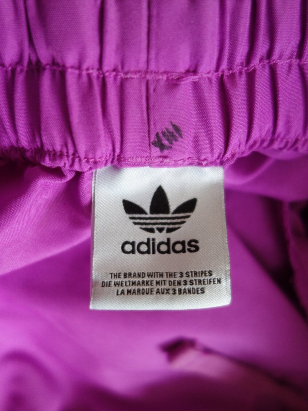 ADIDAS Purpleish/Fuchsia Athletic Cargo Windbreaker Wide-Leg Pants – Med? - Picture 6 of 9